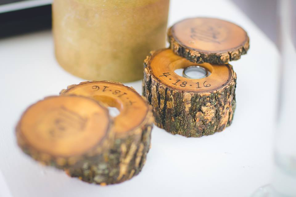 Wood Ring Holders