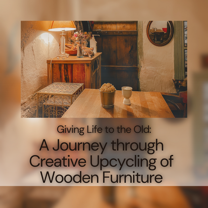 Giving Life to the Old: A Journey through Creative Upcycling of Wooden Furniture