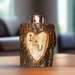 Custom Etched Initials Wood Heart Tealight or Votive Candle Holder | Personalize Any Initials Burned In Wood