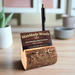 Real Tree Wood Business Card Holder & Pen Holder with Bark