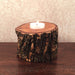 One and Only Locust Log Candle Holder