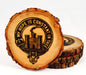 Crest Custom Image Wood Coasters