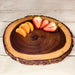 Tree Wood Cutting Board With Bark