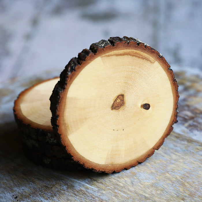 Natural Wood Coasters | Tree Wood Coasters | Bark | ManMadeWoods ...