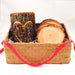 Sweetheart Natural Wood Gift Basket