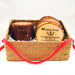Sweetheart Natural Wood Gift Basket